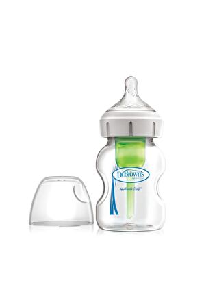 Gaz Yapmayan Bpa Içermeyen Yeni Geniş Ağız Cam Biberon 150 ml (0+) Yeni Model