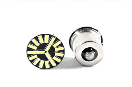 Point Tek Duy 1156 18 Led Ampul Beyaz Sinyal Ampulü Stop Geri Vites Ampulü