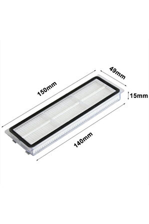 Dreame W10 Z10 Uyumlu 3 Adet Hepa Filtre