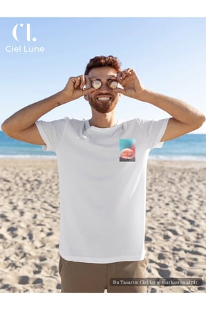 Nevermind Unisex Dream World Baskılı Oversize Tişört