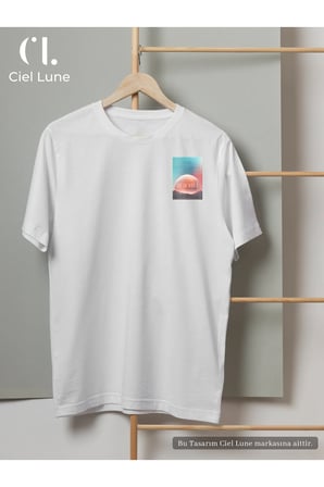 Nevermind Unisex Dream World Baskılı Oversize Tişört
