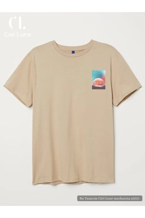 Nevermind Unisex Dream World Baskılı Oversize Tişört