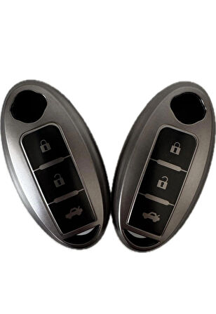 Nissan Qashqai Anahtar Kılıfı Plastik 2 Adet PNT126