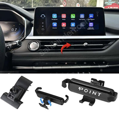 Point Chery Tiggo 7 Pro Araca Özel Cep Telefon Tutacağı Robotik Oynar Başlı 2022 Sonrası ONTA76