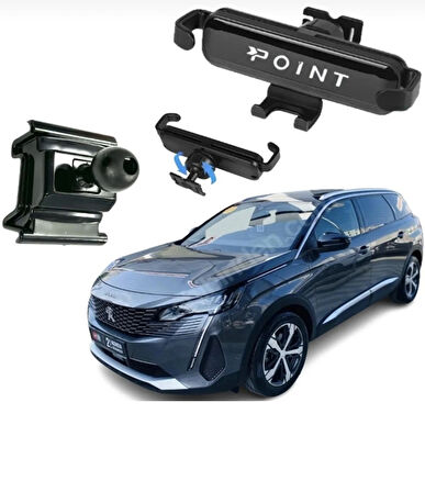 Point Peugeot 5008 Araca Özel Cep Telefon Tutacağı Robotik Oynar Başlıklı 2017-2024 ONTA80