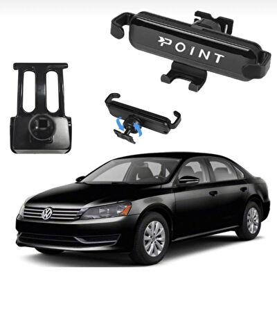Point Vw Passat B7 Araca Özel Cep Telefon Tutacağı Robotik Oynar Başlıklı 2011-2014 ONTA88