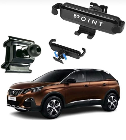 Point Peugeot 3008 Araca Özel Cep Telefon Tutacağı Robotik Oynar Başlıklı 2016-2024 ONTA80