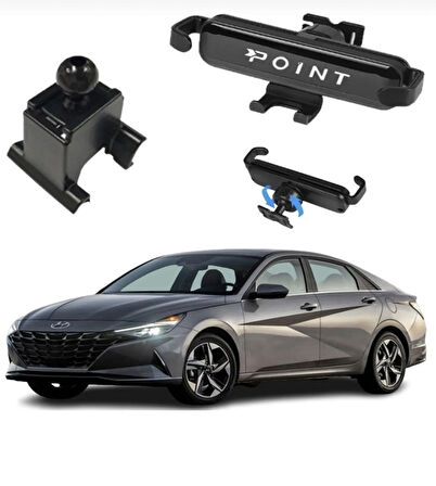 Point Hyundai Elantra Araca Özel Cep Telefonu Tutacağı Robotik Oynar Başlıklı 2021-2024 ONTA24