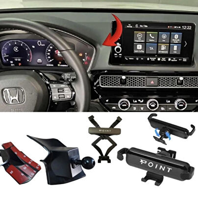 Point Honda Civic Fe1 Cep Telefonu Tutacağı Havalandırma Robotik Açılır Kapanır 2022 Sonrası