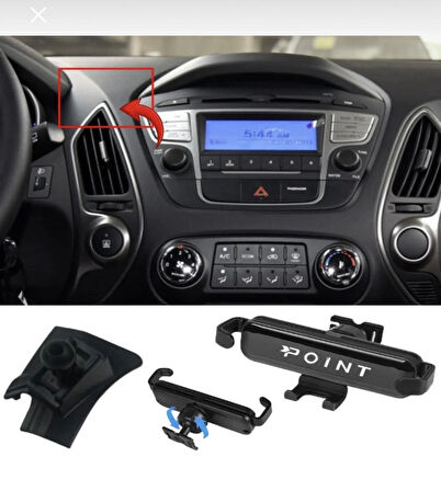 Point Hyundai İX35 Telefon Tutacağı Araca Özel 2010-2015 ONTA26