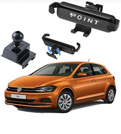 Point Volkswagen Polo Araca Özel Telefon Tutacağı 2018-2024 onta85