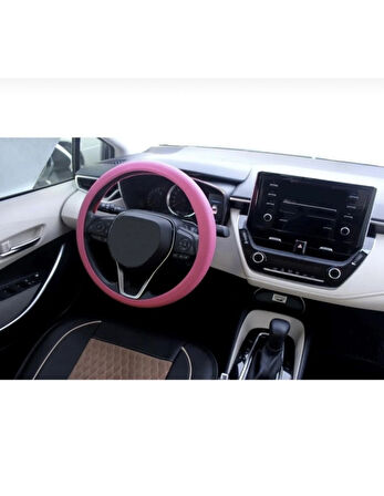 Point Pembe Direksiyon Kılıfı Silikon 36-42cm
