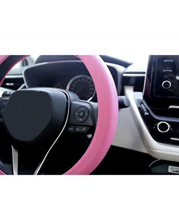 Point Pembe Direksiyon Kılıfı Silikon 36-42cm