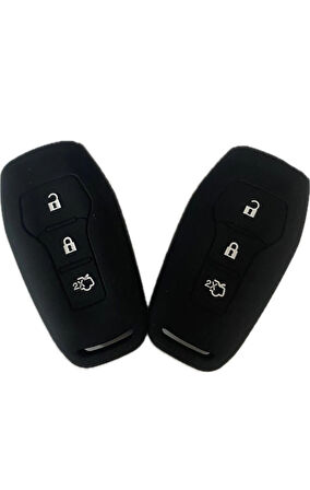 Point Focus 5 Silikon Anahtar Kılıfı 2018 Sonrası Siyah Renk Anahtarsız Model 2 Adet