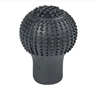 Point Silikon Masajlı Siyah Vites Topuzu Kılıfı