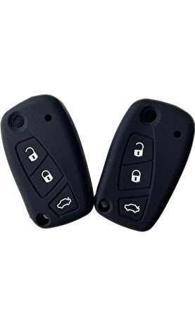Point Fiat Fiorino Silikon Anahtar Kılıfı Koruma Kabı 2 Adet pnt10