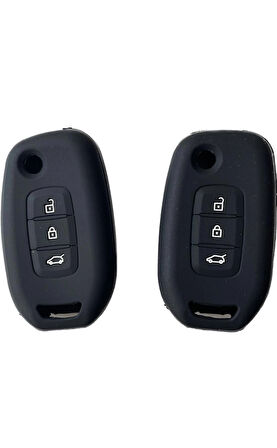 Point Renault Fluence Silikon Anahtar Kılıfı Koruma Kabı 2 Adet pnt13