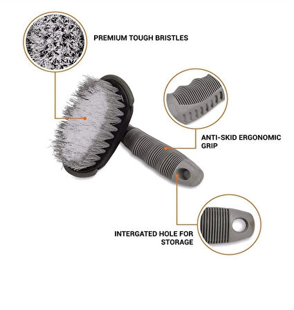 Point Motorsiklet Bisiklet Oto Lastik Temizleme Fırçası Oto Bakım Temizlik Ürünü