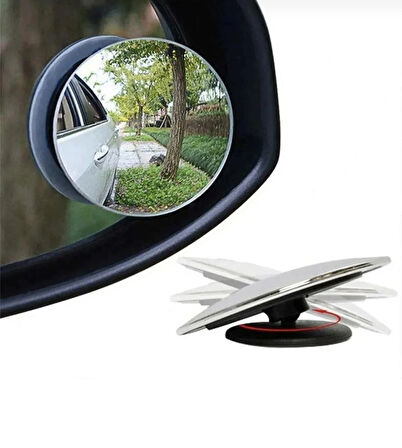 Point 2 Adet Oto Araç Kör Nokta Ayna Prizmatik Ayna Araba Aynası 360° Oynar