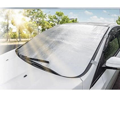 Point Buzlanma Önleyici Oto Ön Cam Brandası Güneş ve Buz Koruyucu Su Geçirmez
