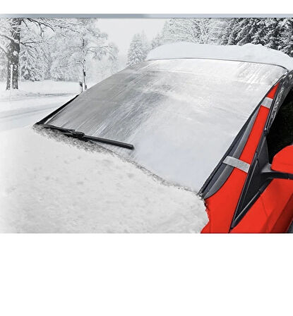 Point Buzlanma Önleyici Oto Ön Cam Brandası Güneş ve Buz Koruyucu Su Geçirmez