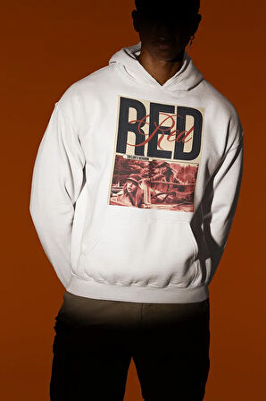 Unisex Taylor Swift Vintage Albüm Red Baskılı Oversize Hoodie