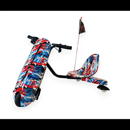 CityMate Drift Car Elektrikli Kaykay Drift Scooter Bluetooth Grafity Desenli Kasa 09