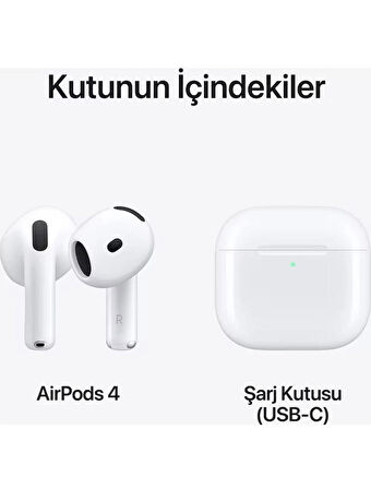 AirPods 4. Nesil Bluetooth Kulaklık