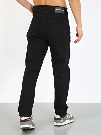 Erkek yeni sezon trend Siyah Baggy 