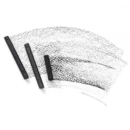 Derwent Compressed Charcoal Blister 6'lı (Sıkıştırılmış Kömür Çubuk)