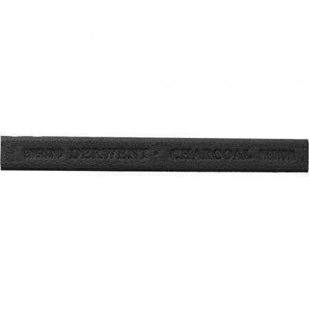 Derwent Compressed Charcoal Medium Stick (Orta) (Sıkıştırılmış Kömür Çubuk)