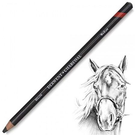 Derwent Charcoal Pencil (Medium / Orta)