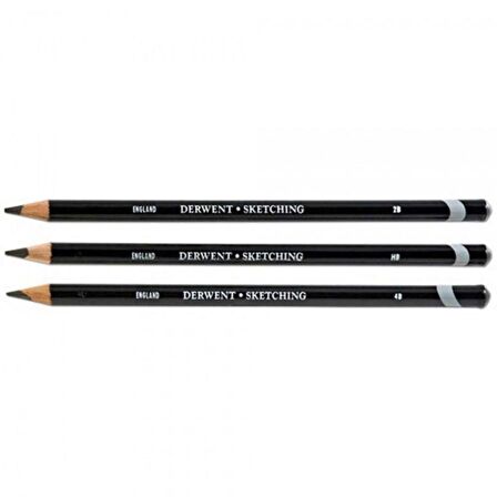 Derwent Sketching Pencil 6'lı Teneke Kutu (Sketch Kalemi)