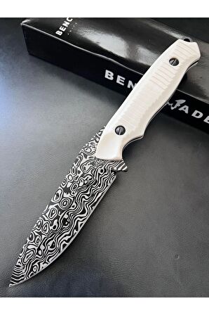 Benchmade Damasgus Işleme Avcı Bıçağı