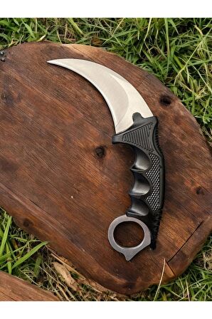 Csgo Gri Karambit Çelik Çakı