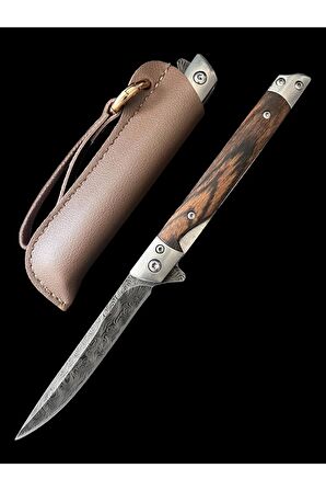 M390 Damascus Kılıflı 21 Cm