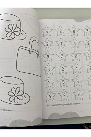 Ema Eğlenceli Sayılar (etkinlikli Boyama Kitabı)