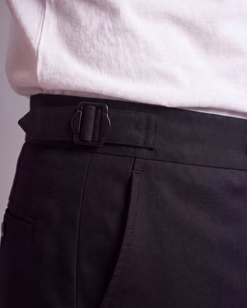 Erkek Toka Detaylı Kumaş Pantolon