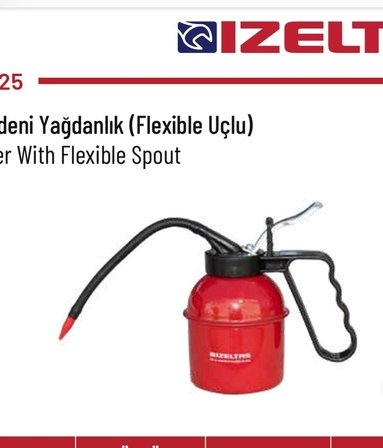 Madeni Yağdanlık Flexible Uçlu 300cc