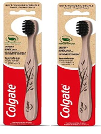 COLGATE Bamboo Charcoal Yumuşak Diş Fırçası X 2 ADET