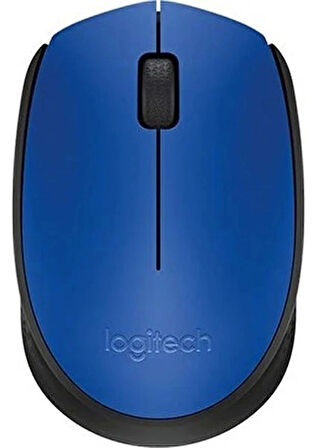 Logitech M171 USB Alıcılı Kablosuz Kompakt Mouse - Mavi