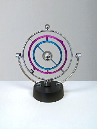 Manyetik Newton Sarkaç Oyuncağı – Sürekli Hareketli Kinetik Masaüstü Dekor