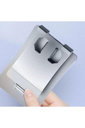Metal Katlanabilir Masaüstü Telefon Tutucu ve Tablet Standı 360 Derece Dönen Ayarlanabilir Stand