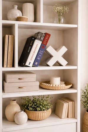Modern X Kitap Tutucu – Dekoratif Kitap Desteği, Kitaplık Organizer 13 cm