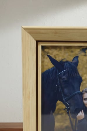 Ultra Lüks 15x21 İşlemeli Ayaklı Plastik Fotoğraf Çerçevesi