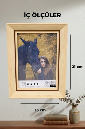 Ultra Lüks 15x21 İşlemeli Ayaklı Plastik Fotoğraf Çerçevesi
