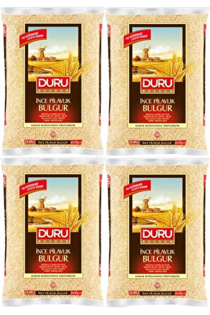 Ince Pilavlık Bulgur 1 Kg X 4 Adet
