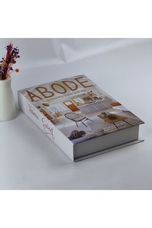 Kitap Görünümlü Dekoratif Kutu, Iskandinav Tarzı Kitap Şeklinde Saklama Kutusu, Ev Dekorasyonu, Modern Ev Dekorasyonu- Abode