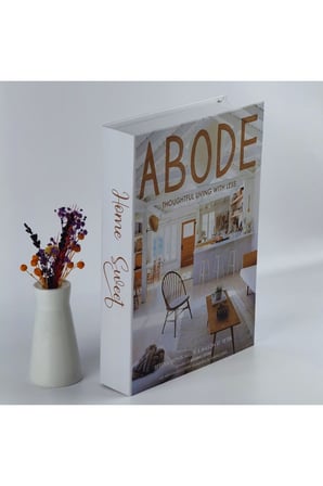 Kitap Görünümlü Dekoratif Kutu, Iskandinav Tarzı Kitap Şeklinde Saklama Kutusu, Ev Dekorasyonu, Modern Ev Dekorasyonu- Abode