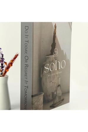 Kitap Görünümlü Dekoratif Kutu, Iskandinav Tarzı Kitap Şeklinde Saklama Kutusu, Ev Dekorasyonu, Modern Ev Dekorasyonu- Do It Today